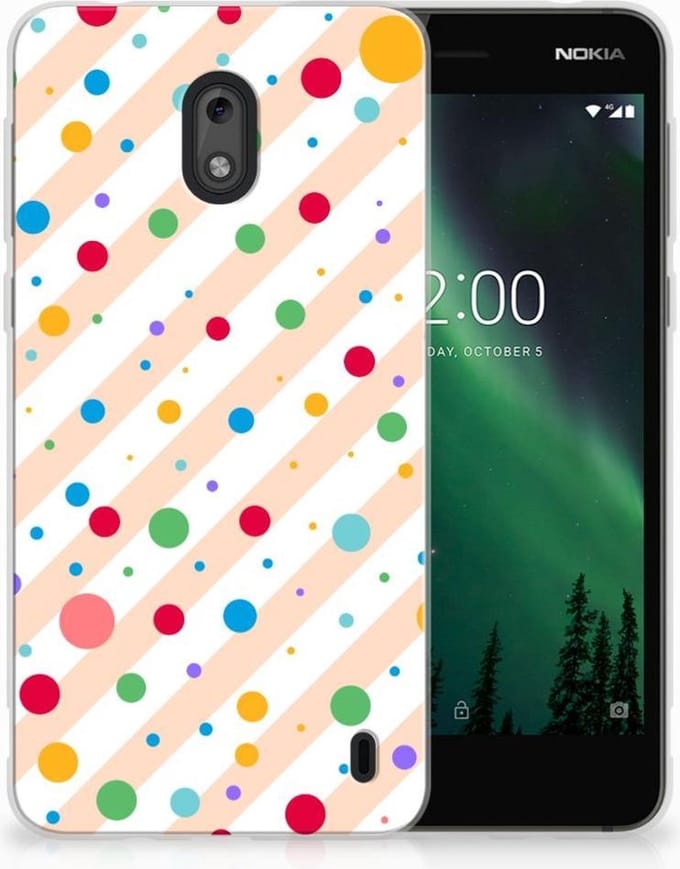 Nokia 2 TPU bumper Dots