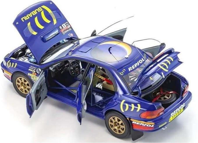 Subaru Impreza #4 RAC 1994 - 1:18 - Kyosho