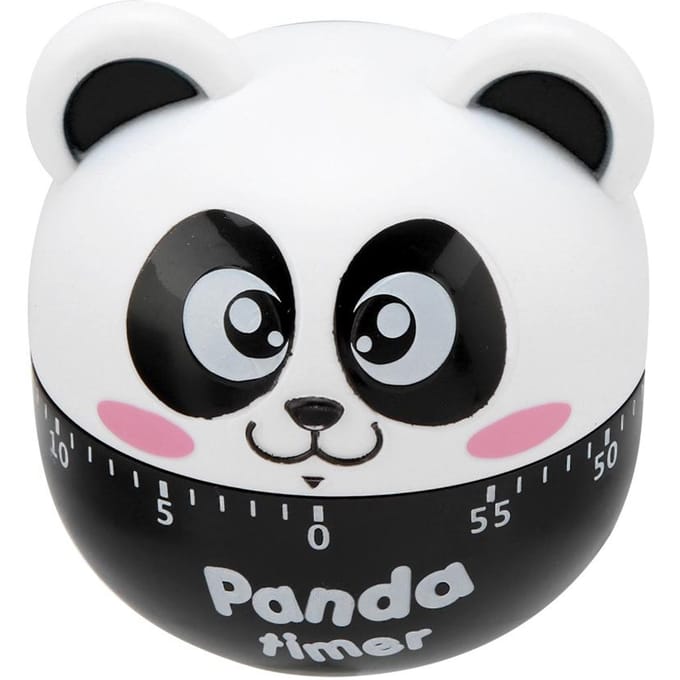Mechanische Keukentimer Handmatig Dierenvorm Tellers voor Kooktijdmeting Tool Black black