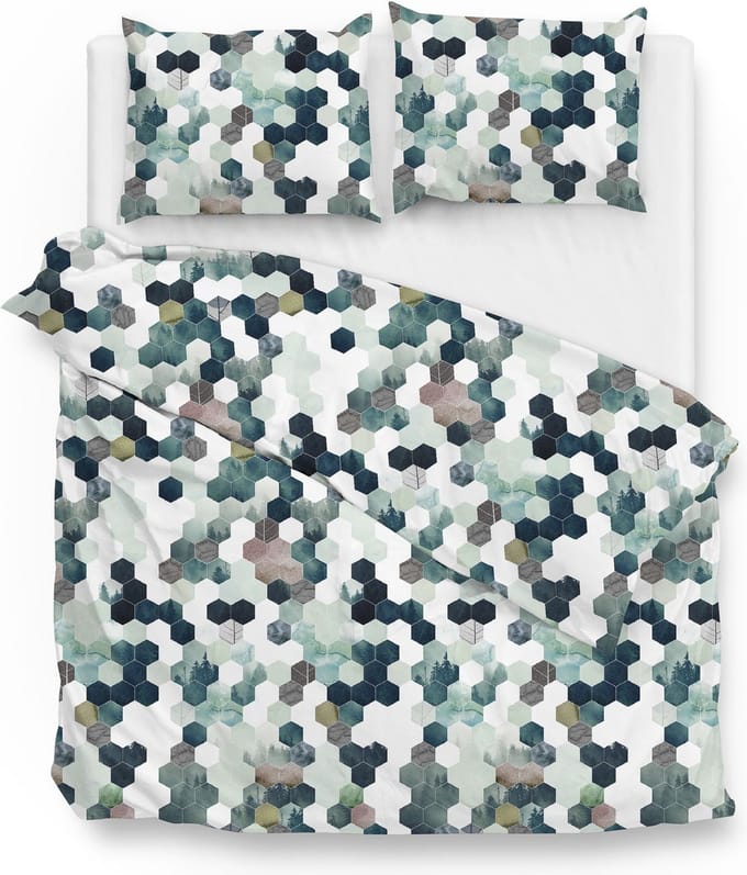Dekbedovertrek - Hero - Lits-jumeaux XL - 260x200/220 cm - Flanel