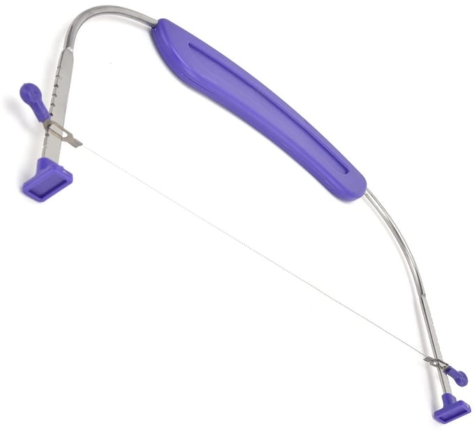 Dailygoods - Verstelbare Cake Cutter Leveler - Taartsnijder met Antislip Handvat