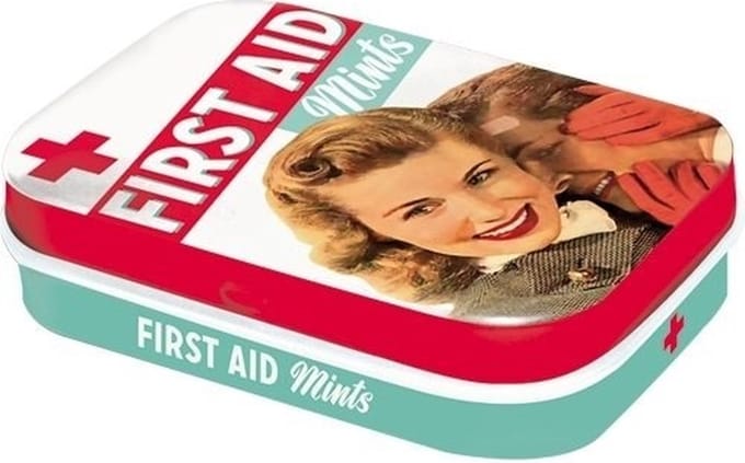 Pepermunt Blik First Aid Couple
