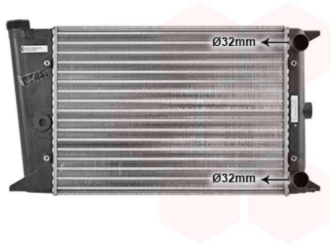 Van Wezel - RADIATOR VOOR VW GOLF I 1976-1983 171121253