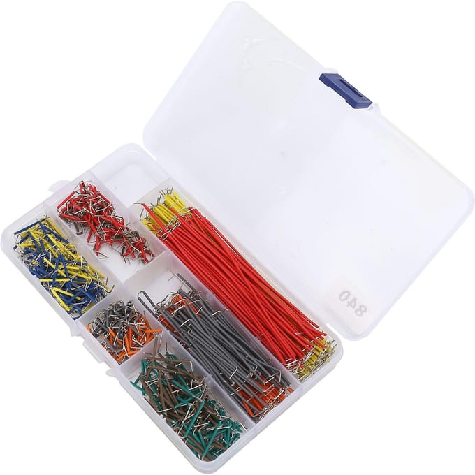 840 Stuks Flexibele Jumper Soldeerloos Breadboard Pin Uitbreidingsdraad Kit Elektronisch Component