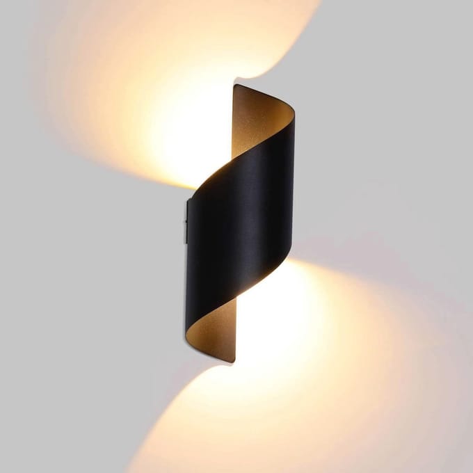 Moderne 12W Wandlamp voor Binnen en Buiten - Waterdichte Up Down LED Verlichting