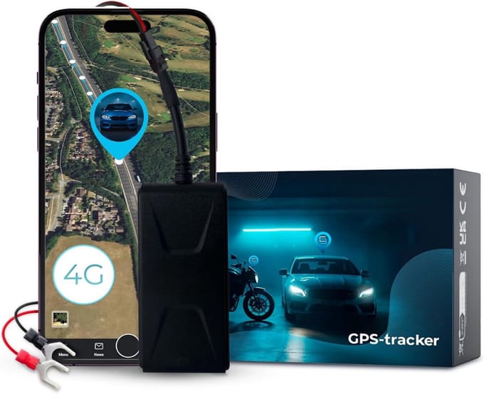 REN® GPS Tracker fiets - GPS Tracker - GPS Trackers - Zwart - 8cm x 4cm x 2cm