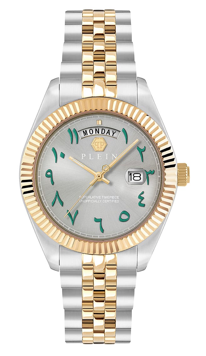 Philipp Plein Date Superlative PWPNA0926 Horloge - Staal - Multi - Ø 42 mm