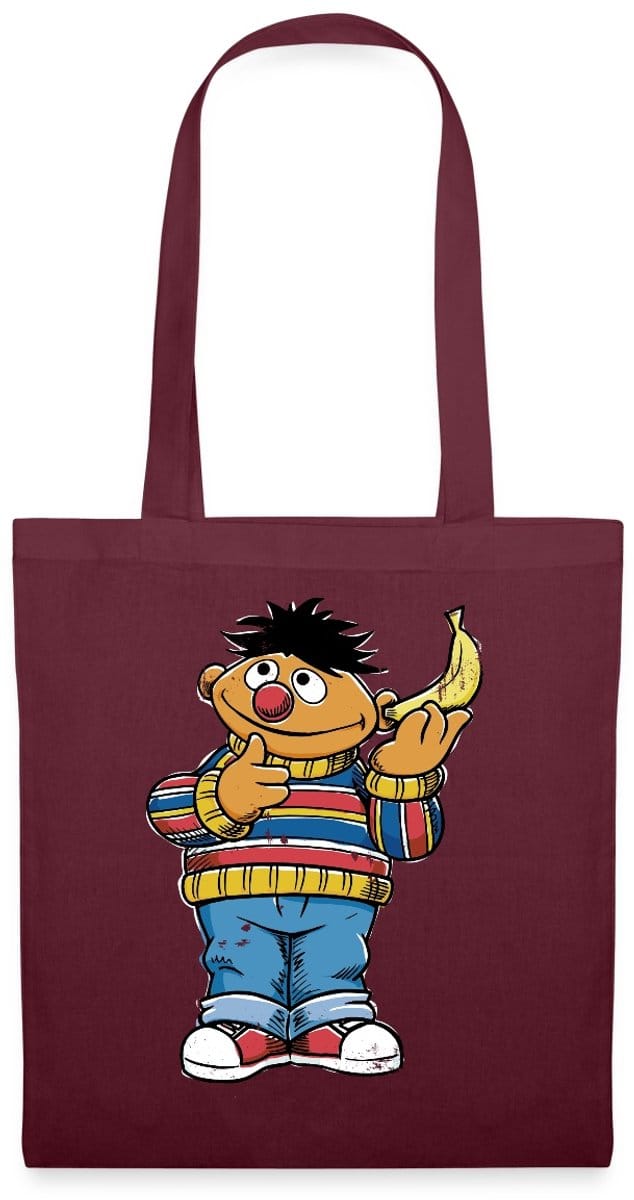 Sesamstraat Ernie Banana Telefoon Tas Van Stof Schoudertas