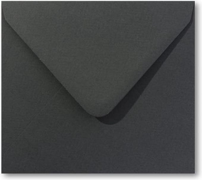Envelop Vintage  14 x 14 cm Jagergroen 60 stuks