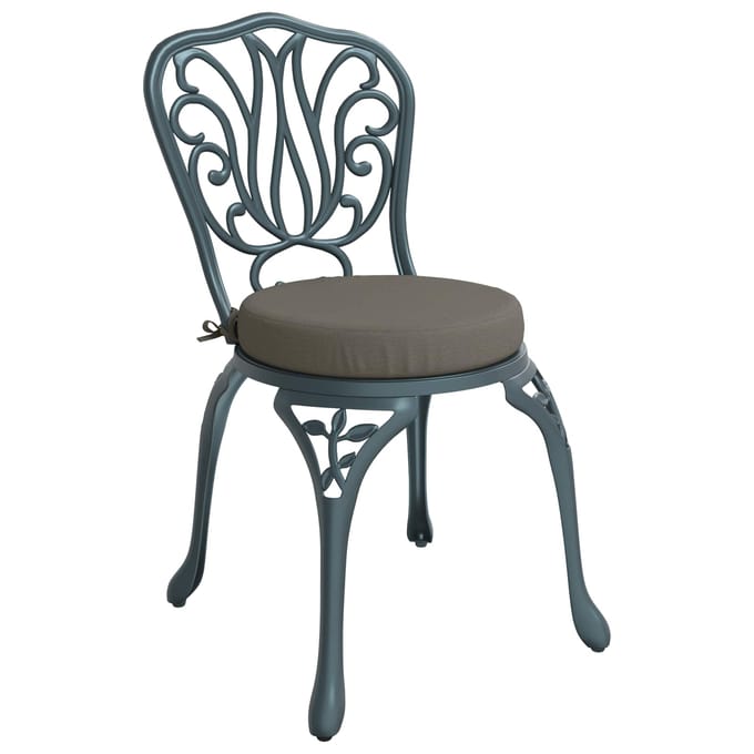 vidaXL - 4-Piece - Zitkussens - SOEST - 4 - st - 100% - Polyester - Grijs - Ø - 40 - x - 7 - cm