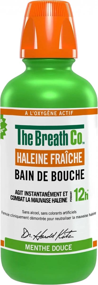 The Breath Co Mondwater Zoet Mint 500 ml