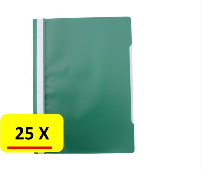 ProOFFICE snelhechter A4 PP-folie groen