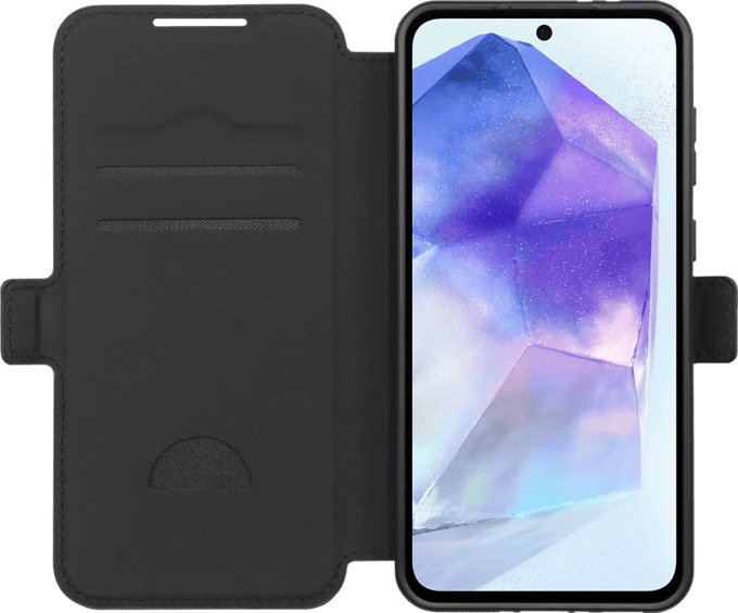BlueBuilt Samsung Galaxy A56 Book Case Zwart