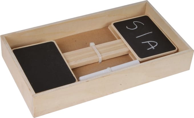 Talen Tools - Plantenlabels - Met krijtbord - 4 stuks