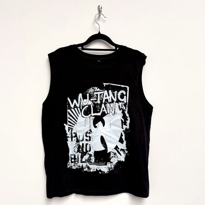Wu-Tang Clan - Graffiti Tanktop - S - Zwart