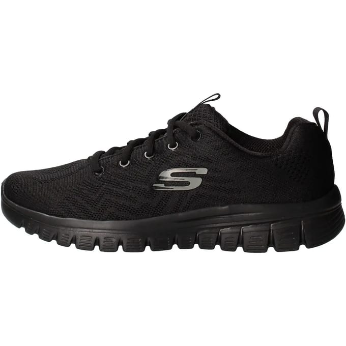 Skechers Sport GRACEFUL GET CONNECTED Sneakers Damesschoenen Zwart