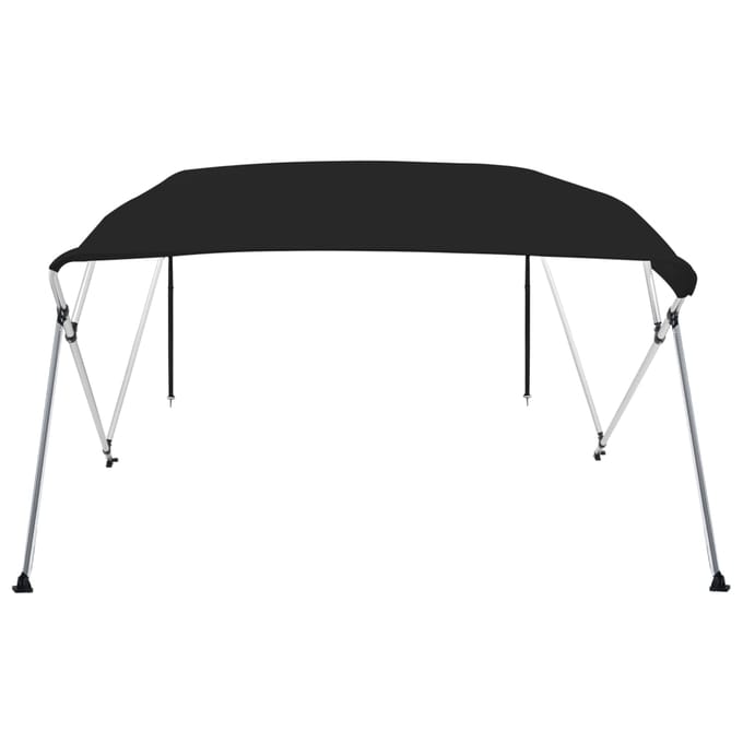 vidaXL - Biminitop - 4 - bogen - 243x210x137 - cm - zwart