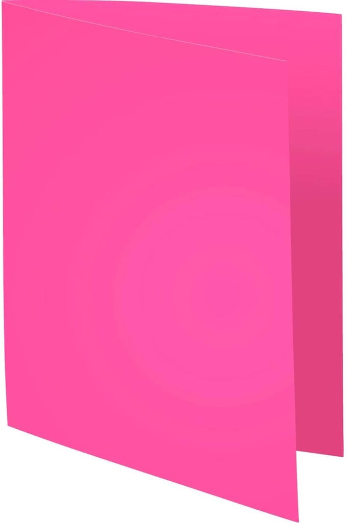 Exacompta 5x FOREVER 220-Pak van 100 dossiermappen 220g/m2 24x32cm voor A4. - Fuchsia - 410020E