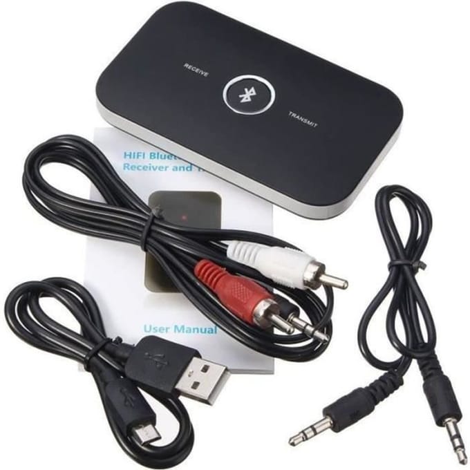 HIFI draadloze Bluetooth 2 in 1 audio zender ontvanger adapter 35MM RCA muziek van
