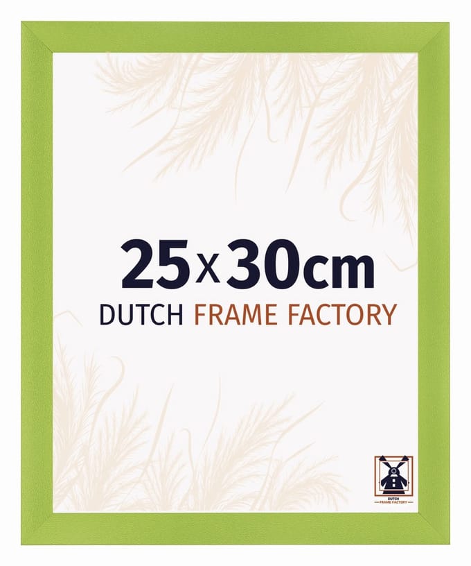 Fotolijst 25x30 cm - MDF - Groen - Praag
