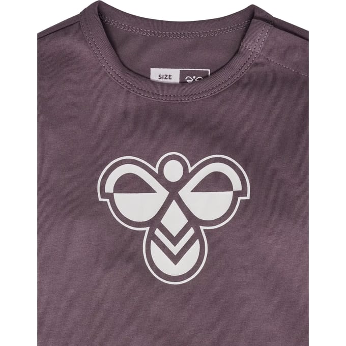 Baby romper met lange mouwen Hummel Logo