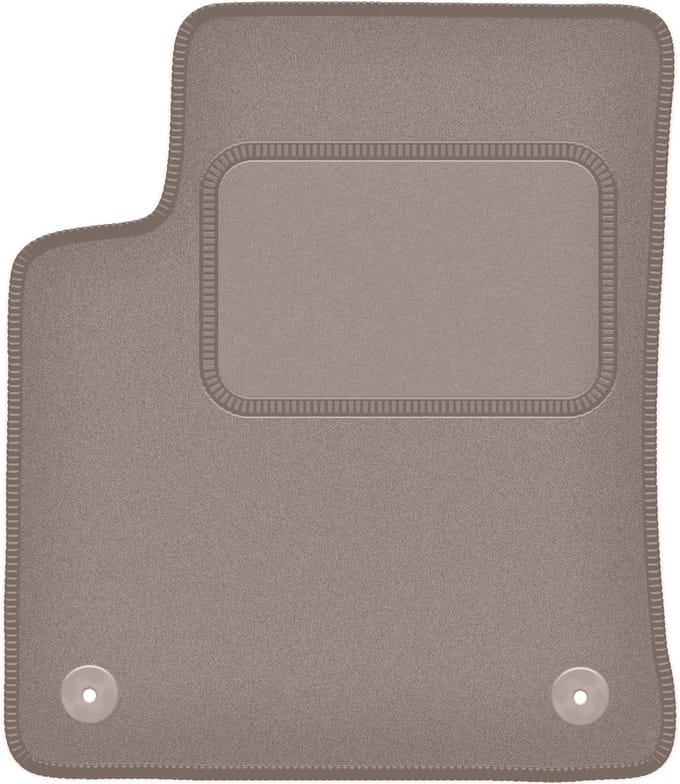 Beige bestuurdersmat voor: Opel Crossland X crossover (2017-)