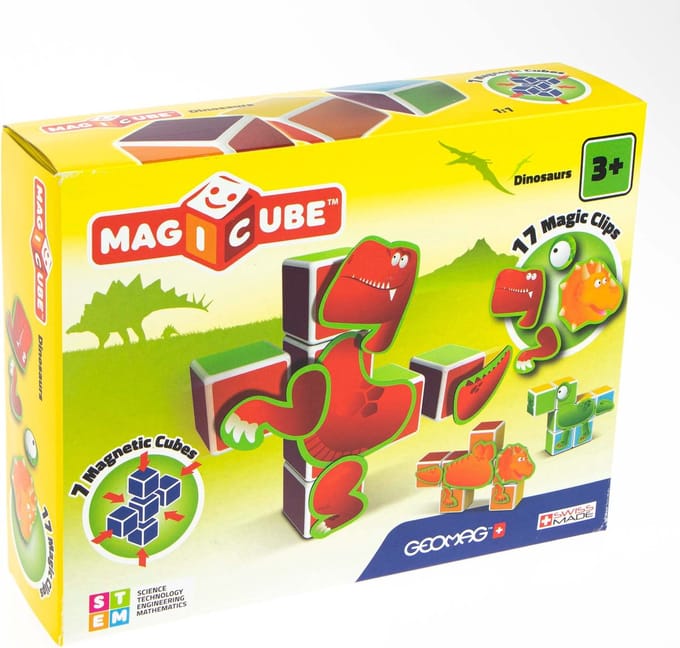 Geomag MagiCube Dinosaurs - 24 delig