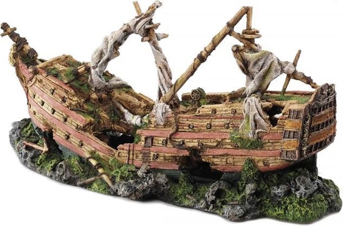 Auqa Della Galeonwreck XXL - 73x26,5x34CM