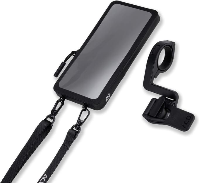 ACID Mobiele Telefoonhouder Pro - L - Waterdicht - Reflecterende Elementen - Stuurhouder - Zwart