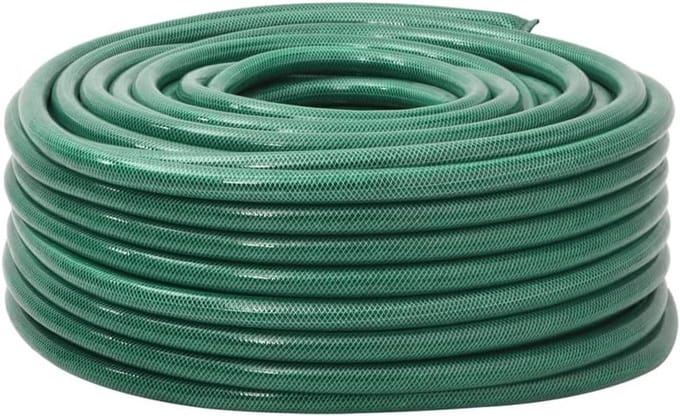 Groene luchtslang - Flexibele slang - Tuin bewateren - Weerbestendig PVC - 30 meter - Groen