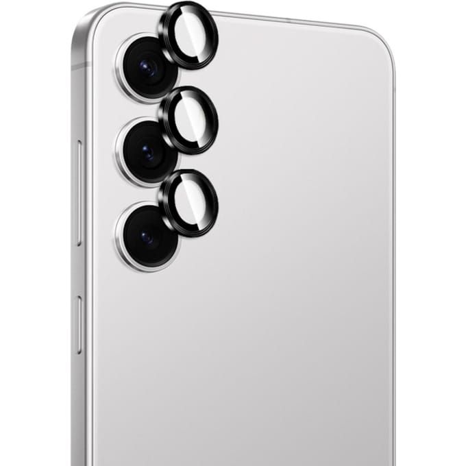 Puro Camera Lens Protector - Gehard Glas Bescherming - Samsung Galaxy S26/S26 Plus - Zwarte Rand