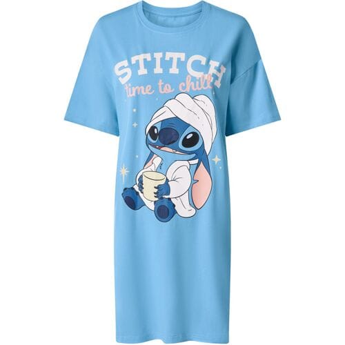 Lidl Dames slaapshirt - Disney (Blauw, M (40/42))