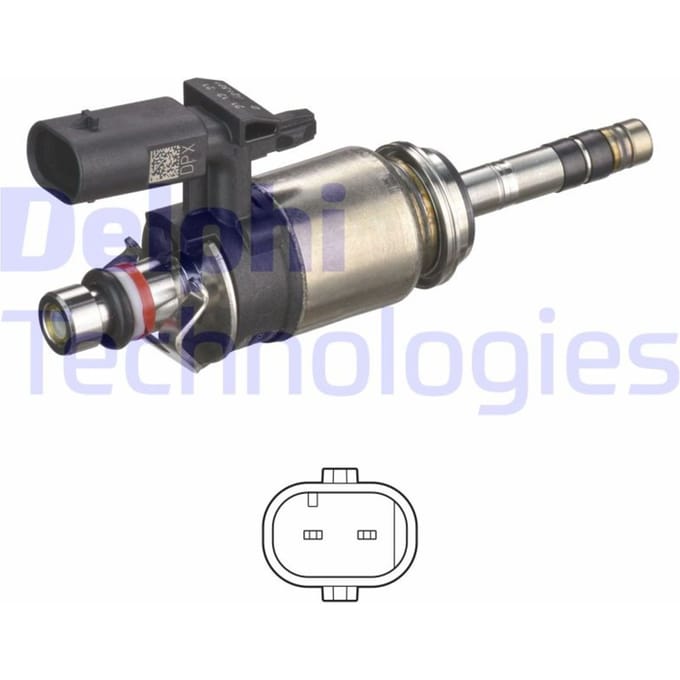 Brandstofinjector DELPHI 28573552-12B1