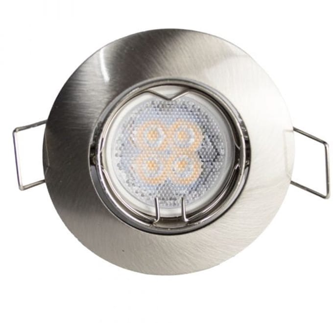 OutledTL Jayson inbouwspot - dimbaar GU10 55MM - 1 stuk - zilver kleur