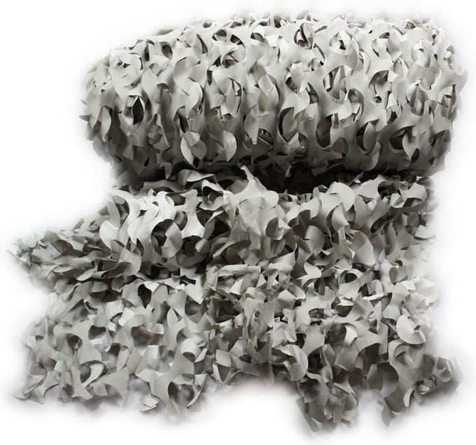 Camouflagenet snow camo 3X2,4 mtr