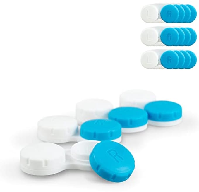 Contactlenzen Doos Set - 12 Stuks - Perfect voor Hygiëne en Gemak
