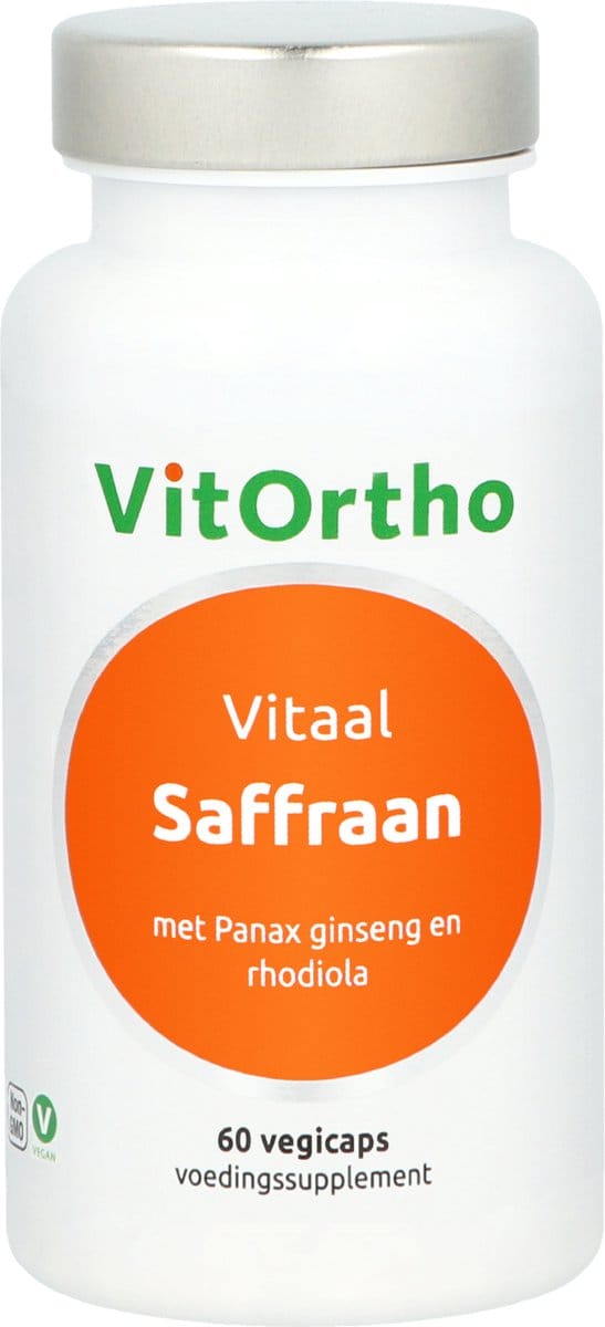 Vitortho Saffraan Vitaal 60 capsules