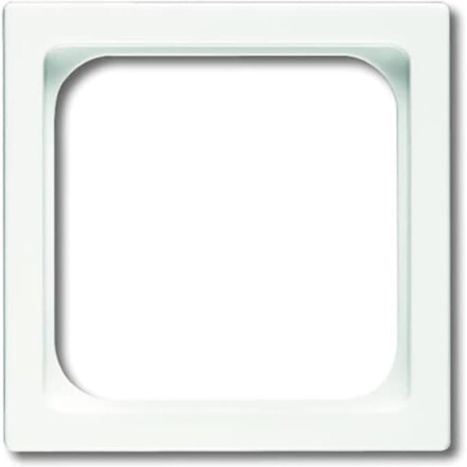 ABB Busch-Jaeger 50x50mm mat witte adapterplaat - 2CKA001710A3875