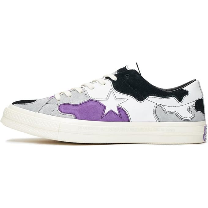 Baskets One Star Sneakersnstuff x One Star Converse 'Camo Violet' 161407C 40 white