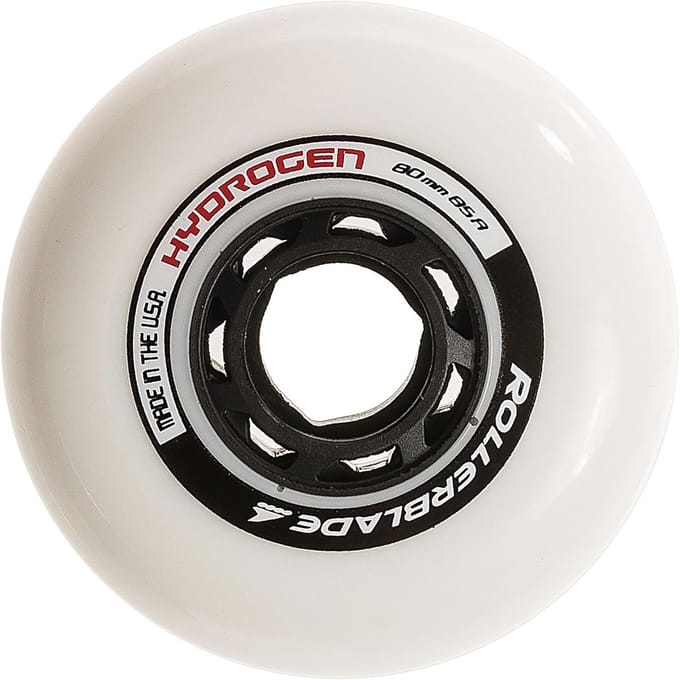 Inline skate wielen 80mm 85A Set van 8 Stuks