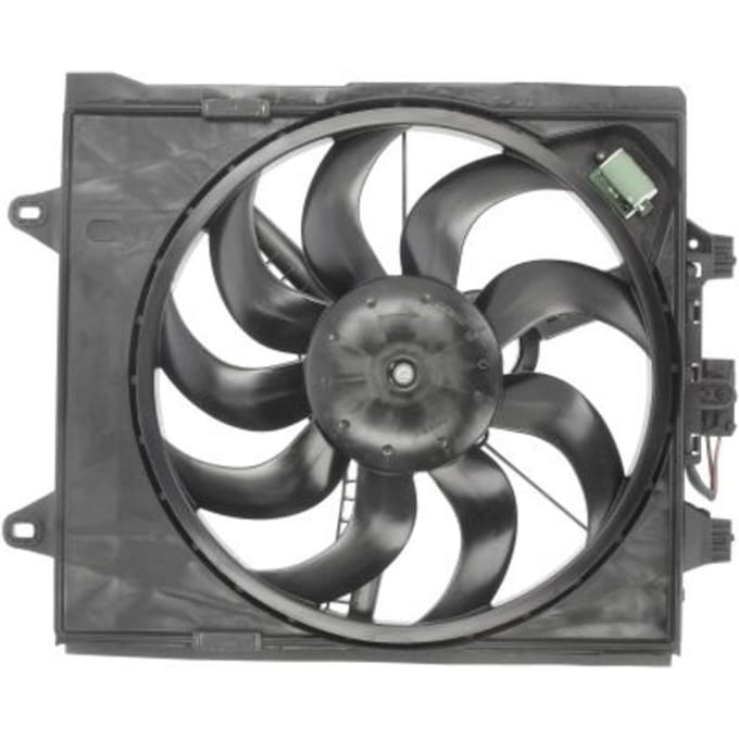 Koelventilatorwiel, motorkoeling DENSO DER09051