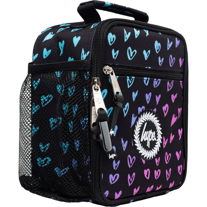 Kinderen Lunchdoos Roze Krabbels Hartjes | Thermisch Geïsoleerde Schooltas 4,5L