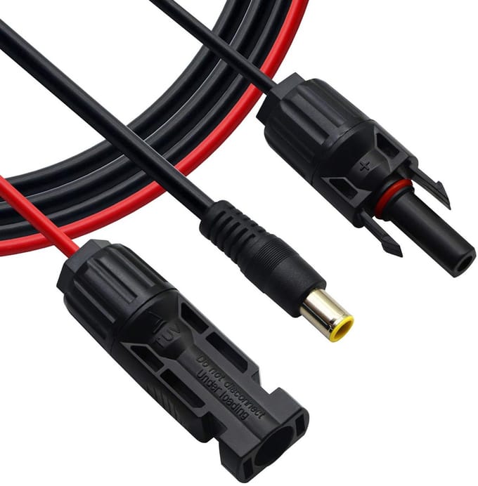 Waterdichte Solar-connector naar DC 8 mm Adapterkabel voor Powerstation en Zonne-generatoren