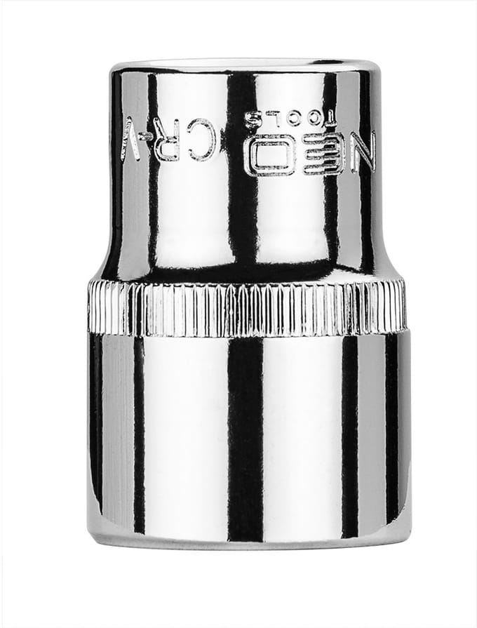 NEO Superlock - Zeskantige Dopsleutel - 19 mm - Chroom-Vanadium - 1/2 inch