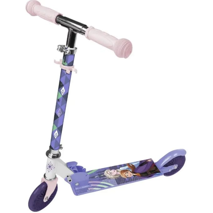 Opvouwbare en verstelbare step met stalen achterwielrem Disney Frozen