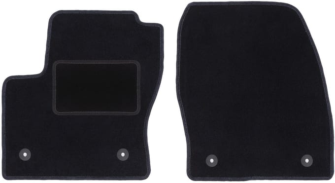 Voormatten zwart voor: Ford Kuga MK2 SUV (2012-2019)