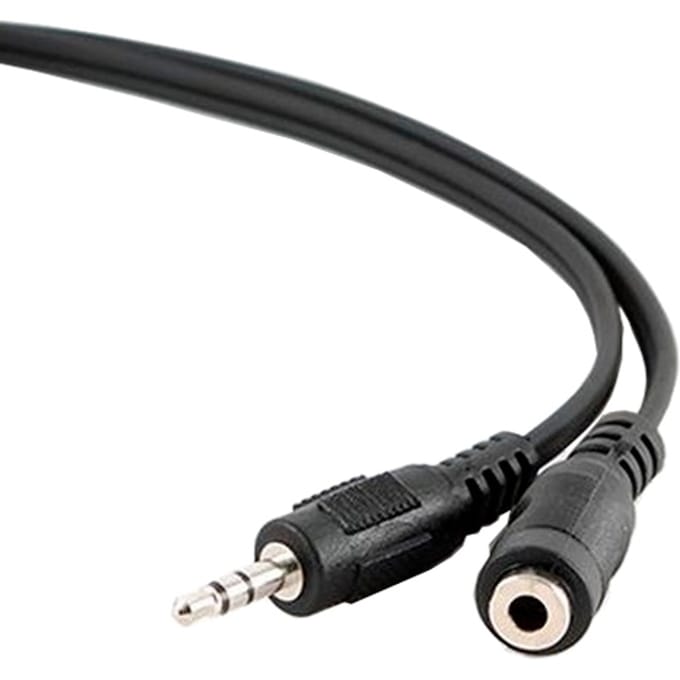 Iggual Audio Jack Kabel 3,5 mm (Mannelijk/Vrouwelijk) 1 5m