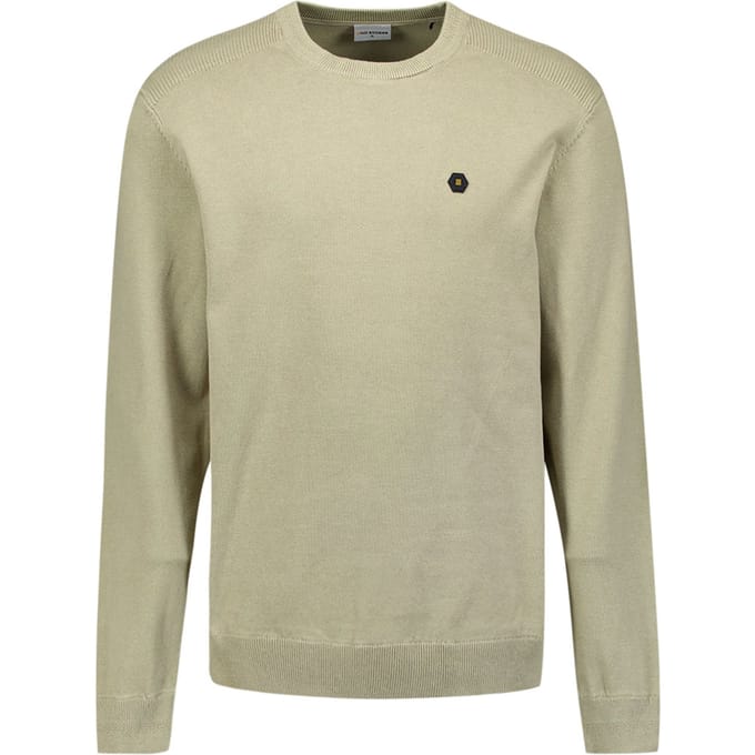 No Excess Pullover Crewneck Solid Knit Smoke Größe: XL | Pullover Outlet | Herren