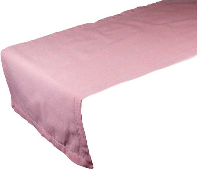 Linen & More - Tafelloper 'Nena' (50cm x 140cm, Peach)