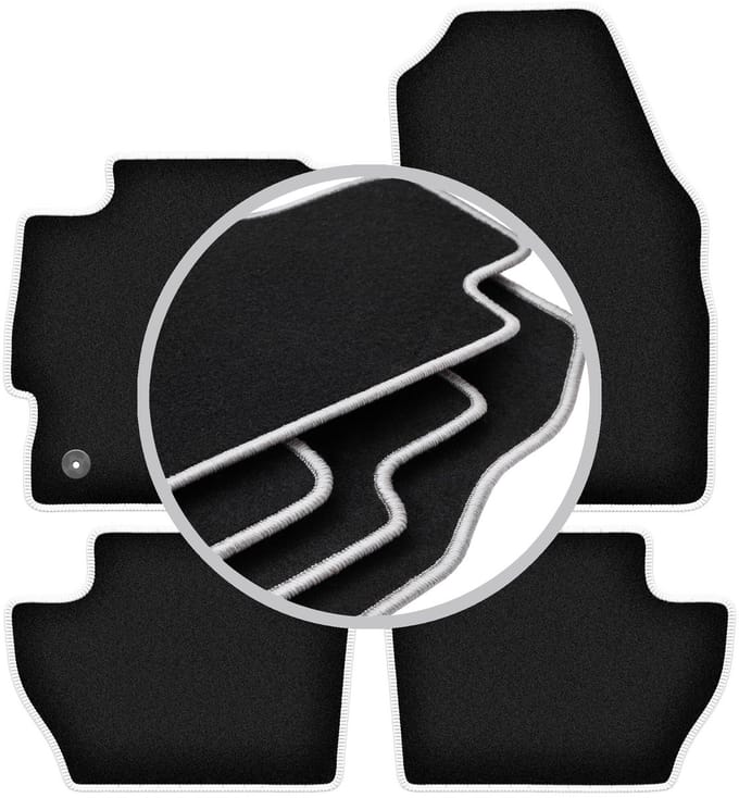 CARLUX-SILVER automatten voor: Ford Ka+ hatchback (2014-)